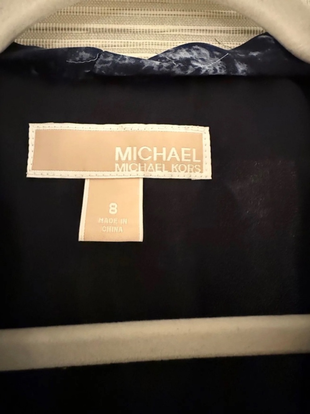 Michael Kors Blue Wrap Dress | Size 6 - Picture 3 of 3